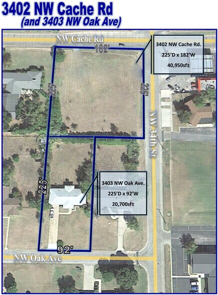 3403 NW Oak Ave, Lawton, OK à vendre - Photo du bâtiment - Image 3 de 3
