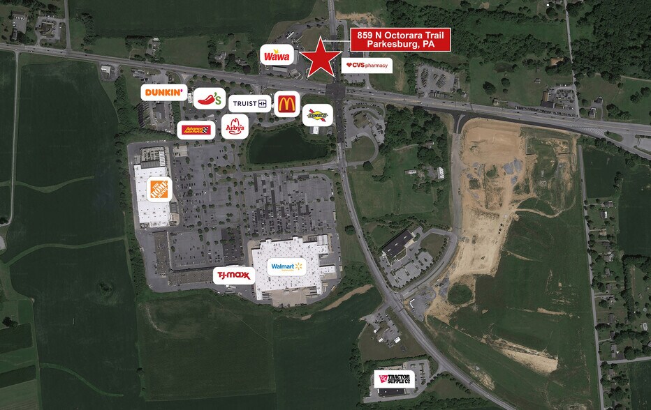 859 N Octorara Trl, Parkesburg, PA à vendre - Photo du bâtiment - Image 2 de 5