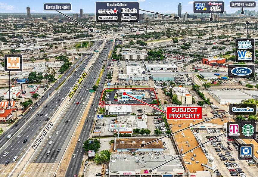 6501 SW Freeway, Houston, TX for sale - Aerial - Image 2 of 14