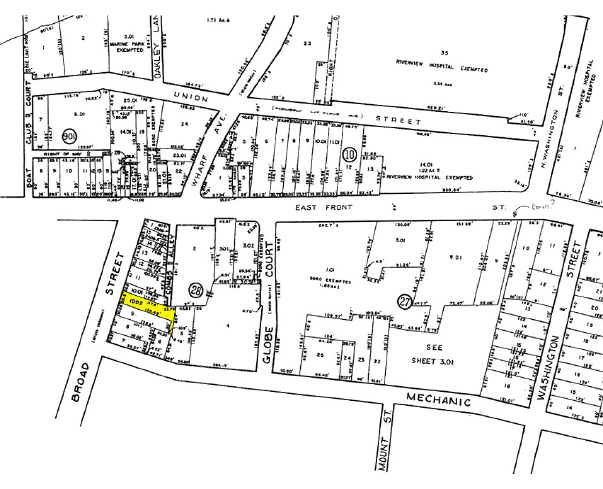 17 Broad St, Red Bank, NJ for sale - Plat Map - Image 3 of 3
