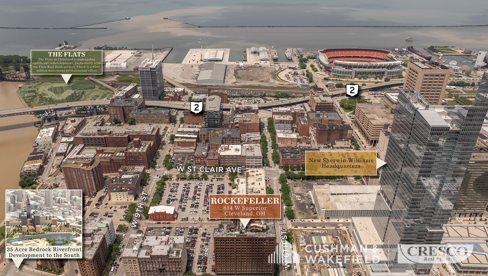 614 W Superior Ave, Cleveland, OH for sale - Building Photo - Image 3 of 6