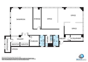 230 W 39th St, New York, NY à louer Plan d’étage- Image 1 de 1