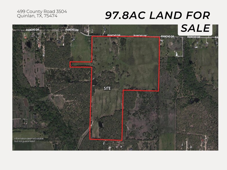 499 Rancho Road, Quinlan, TX for sale - Primary Photo - Image 1 of 5