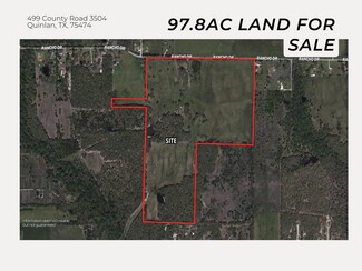 Plus de détails pour 499 Rancho Road, Quinlan, TX - Terrain à vendre