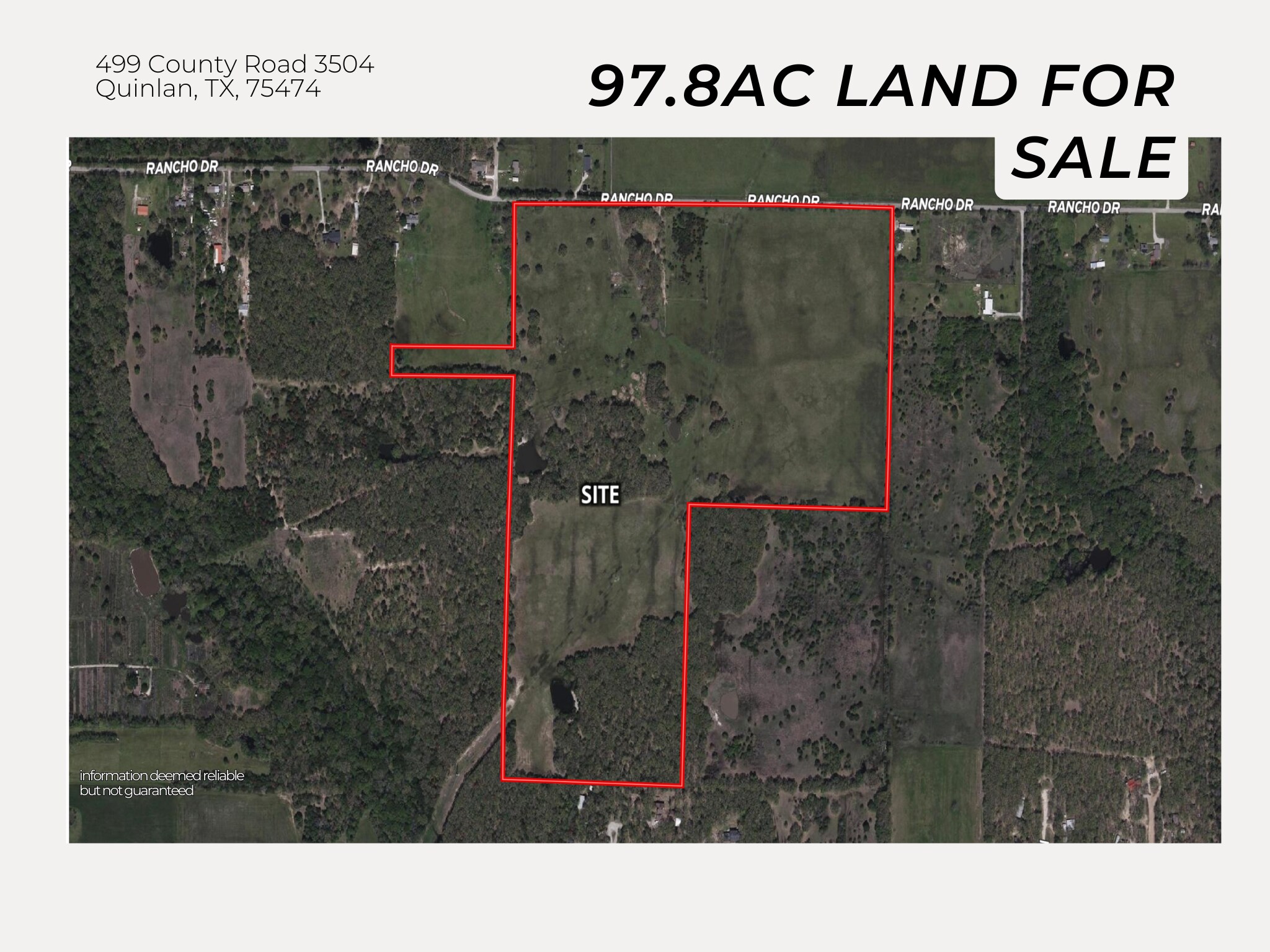 499 Rancho Road, Quinlan, TX for sale Primary Photo- Image 1 of 6