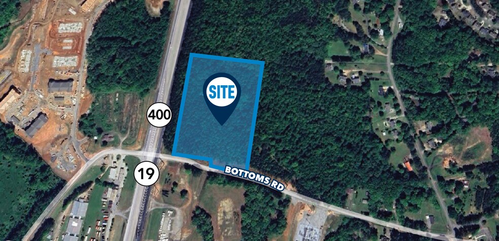 Bottoms Rd, Cumming, GA à louer - Aérien - Image 3 de 6