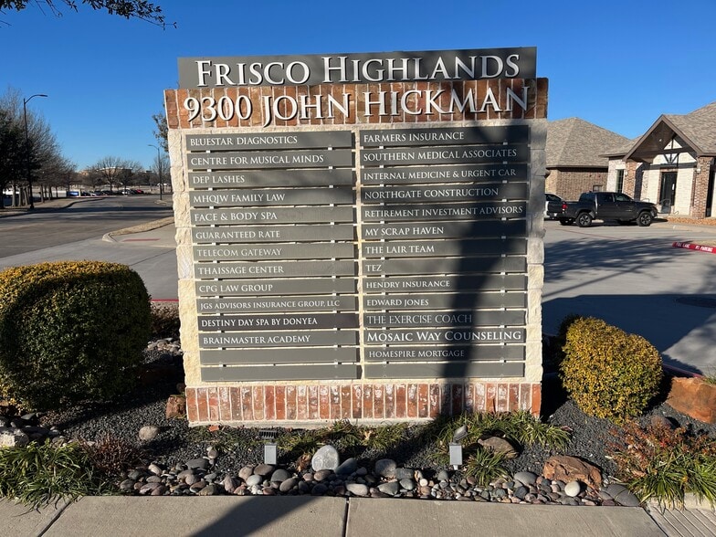 9300 John Hickman Pky, Frisco, TX for lease - Building Photo - Image 2 of 4