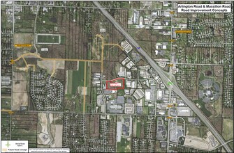 1460 Corporate Woods Pky, Uniontown, OH - AERIAL map view