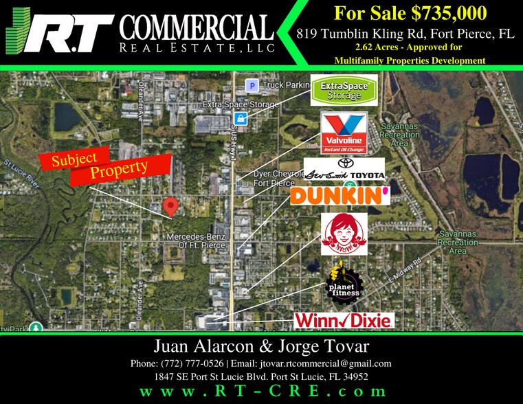 819 Tumblin Kling Rd, Fort Pierce, FL à vendre - Photo du bâtiment - Image 2 de 6