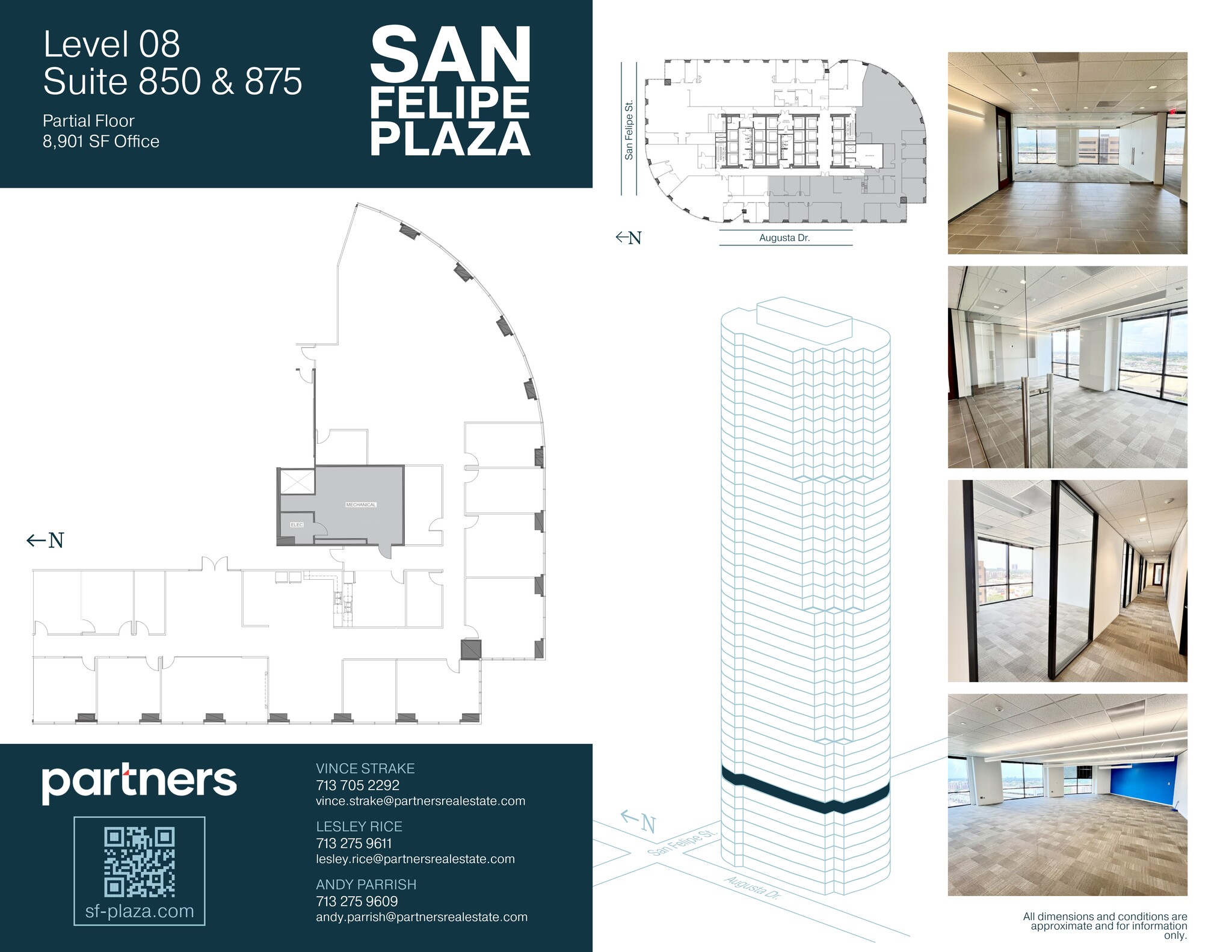 5847 San Felipe St, Houston, TX à louer Plan de site- Image 1 de 2