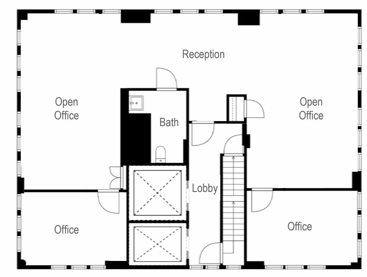 409 13th St, Oakland, CA à louer Plan d’étage- Image 1 de 1