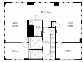 409 13th St, Oakland, CA à louer Plan d’étage- Image 1 de 1