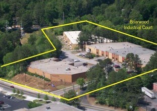 1816 Briarwood Industrial Ct NE, Atlanta, GA - Aerial  map view