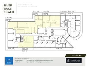 3730 Kirby Dr, Houston, TX à louer Plan d  tage- Image 2 de 2