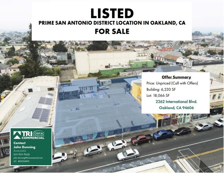 2262-2266 International Blvd, Oakland, CA à vendre - Photo du bâtiment - Image 1 de 1