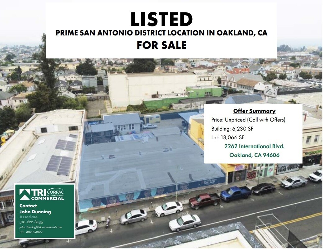 2262-2266 International Blvd, Oakland, CA à vendre Photo du bâtiment- Image 1 de 2