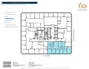 601 Montgomery St, San Francisco, CA for lease Floor Plan- Image 1 of 1