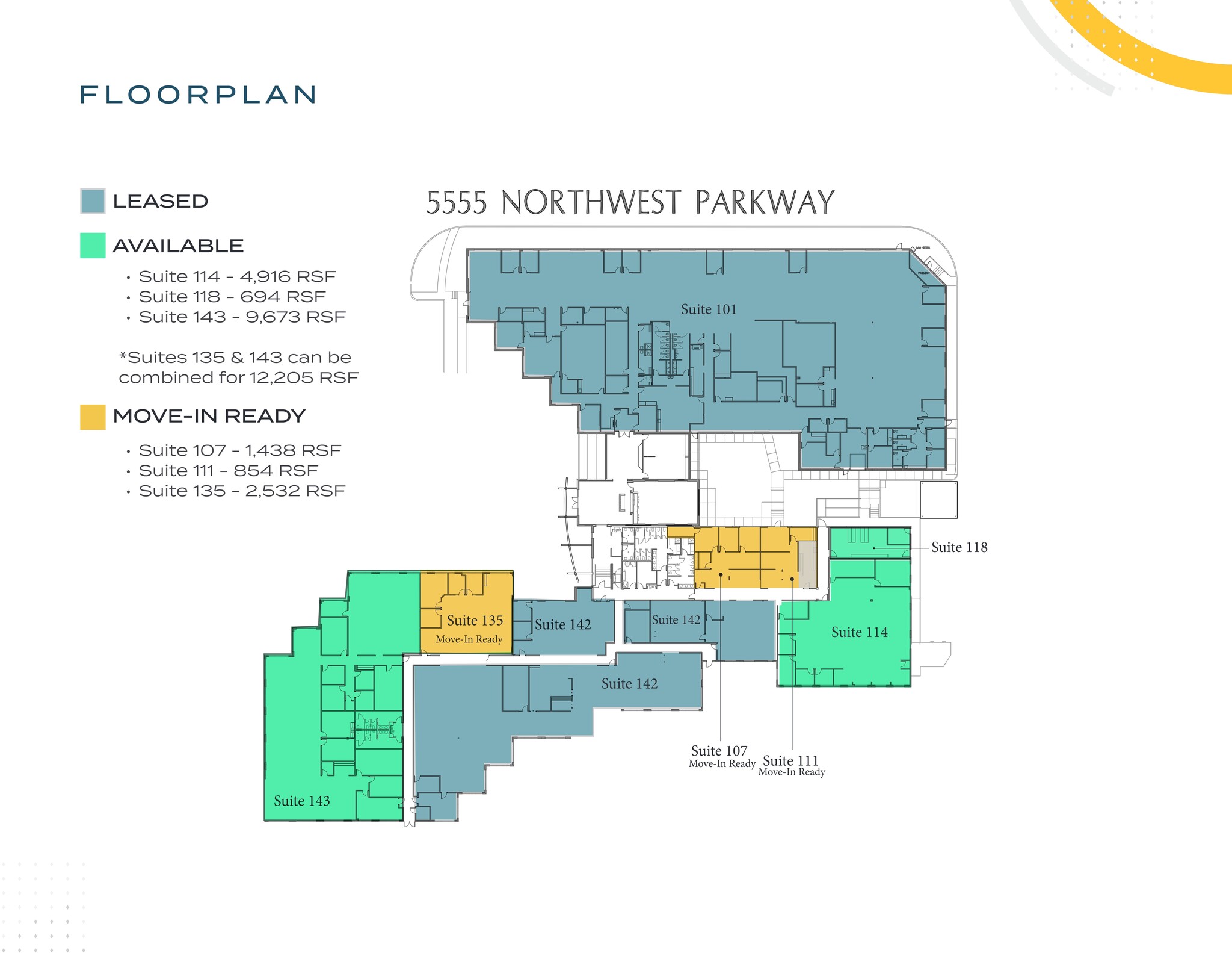 5555 Northwest Pky, San Antonio, TX à louer Plan de site- Image 1 de 1