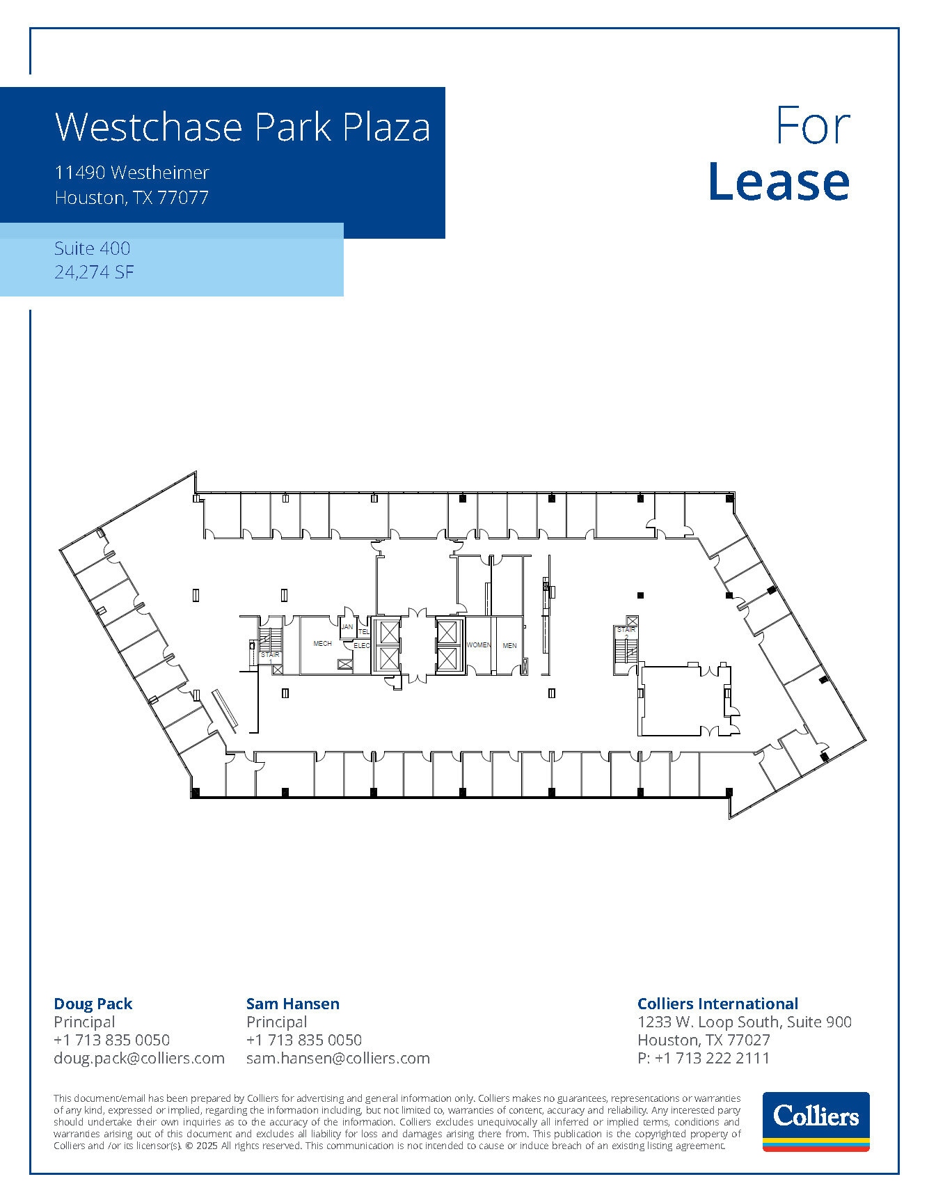 11490 Westheimer Rd, Houston, TX for lease Floor Plan- Image 1 of 1