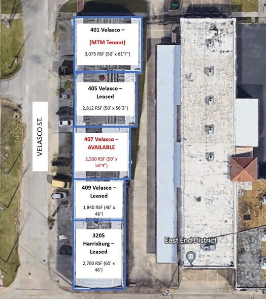 407 Velasco St, Houston, TX à louer - Photo du bâtiment - Image 2 de 9