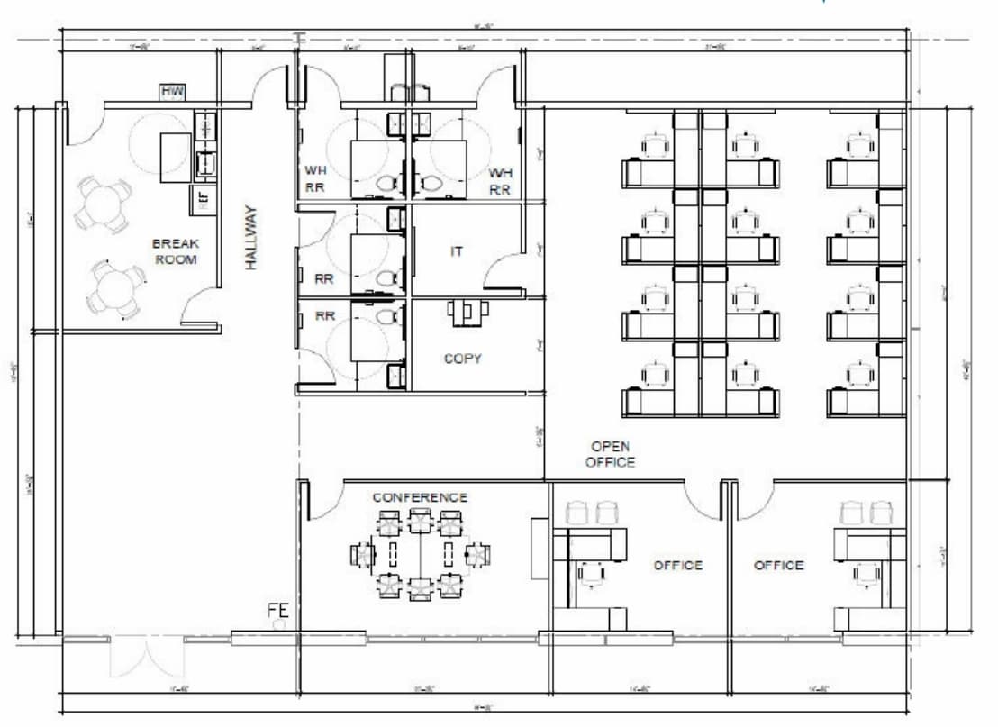 1110 17th St E, Palmetto, FL for lease Floor Plan- Image 1 of 1