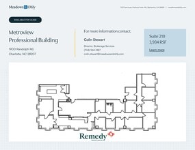 1900 Randolph Rd, Charlotte, NC à louer Plan de site- Image 1 de 1