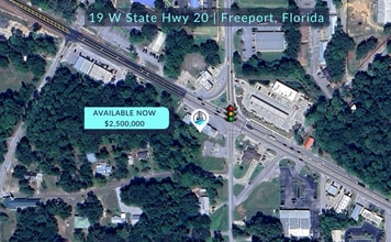 19 Highway 20 W, Freeport, FL - Aerial  map view