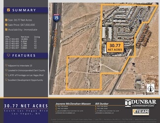 More details for 13175 Las Vegas Blvd S, Las Vegas, NV - Land for Sale