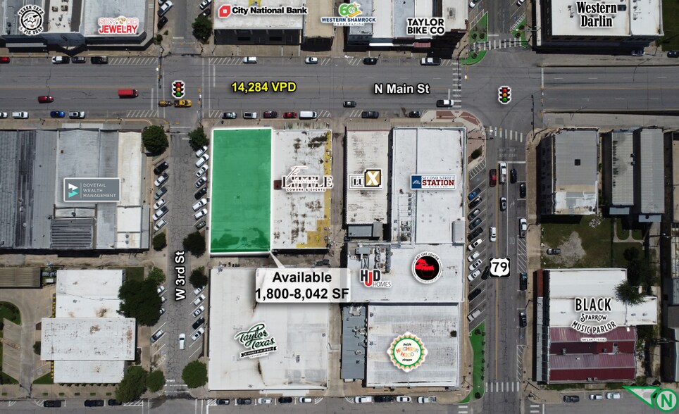 219-221 N Main St, Taylor, TX à louer - Photo du bâtiment - Image 2 de 4