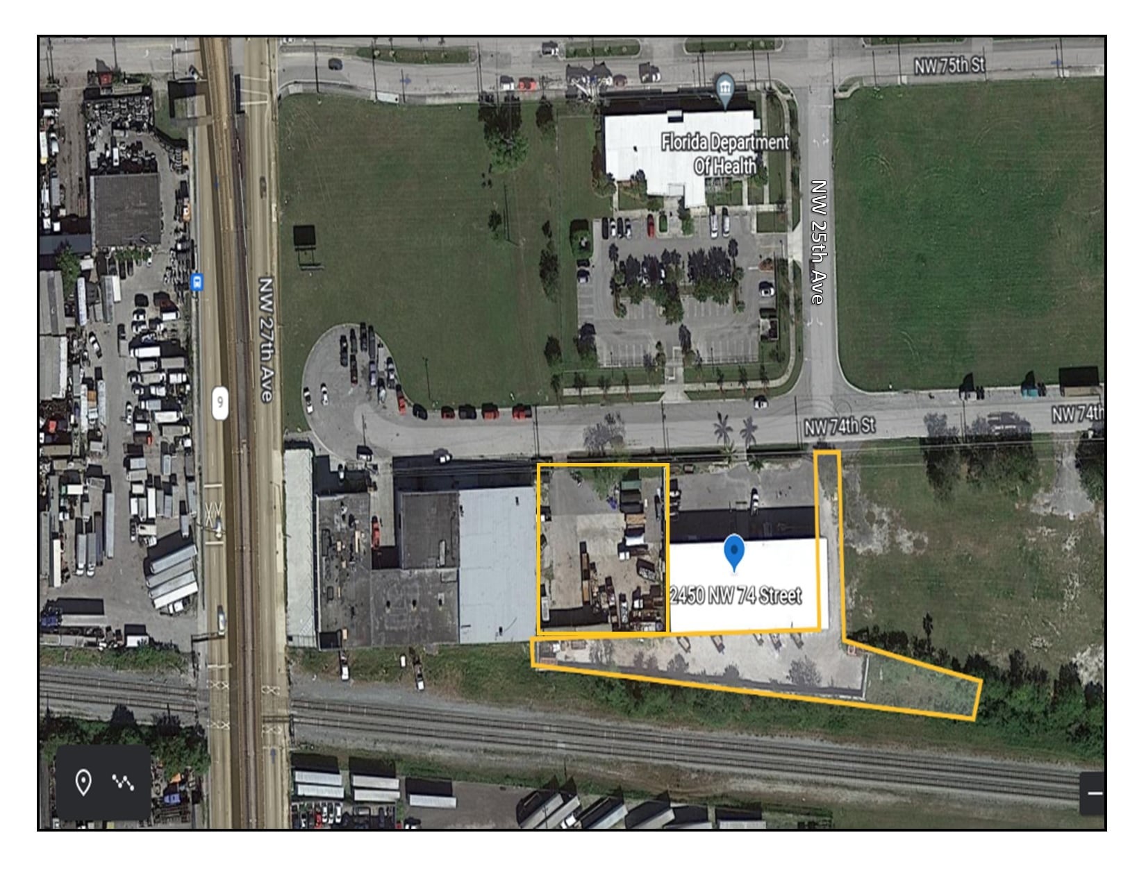 2540 NW 74th St, Miami, FL for lease Aerial- Image 1 of 8