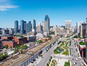 1250 Boul René-Lévesque O, Montréal, QC - Aérien  Vue de la carte - Image1