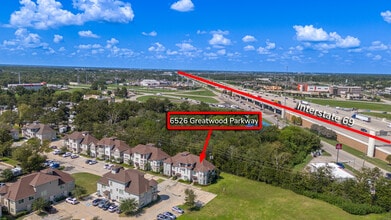 6526 Greatwood Pky, Sugar Land, TX - aerial  map view - Image1