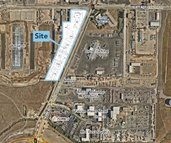 Center St. & Redwood Rd., North Salt Lake, UT for lease - Site Plan - Image 1 of 1