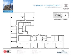 5960 Berkshire Ln, Dallas, TX à louer Plan d’étage- Image 1 de 2