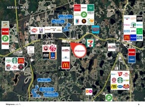 2459 Sunlake Blvd, Lutz, FL - AERIAL map view - Image1