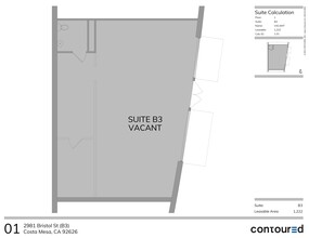 2937 Bristol St, Costa Mesa, CA à louer Plan de site- Image 1 de 18