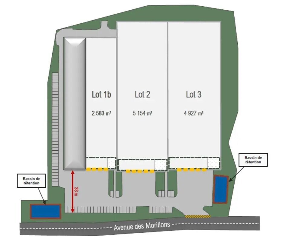 2 Avenue Des Morillons, Garges-lès-Gonesse à louer Plan de site- Image 1 de 1