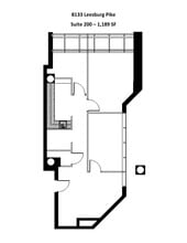 8133 Leesburg Pike, Vienna, VA à louer Plan de site- Image 2 de 2