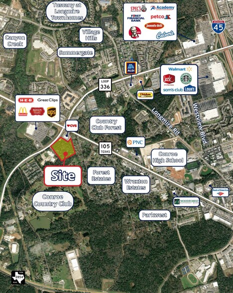 North Loop 336, Conroe, TX à vendre - Photo du bâtiment - Image 2 de 4