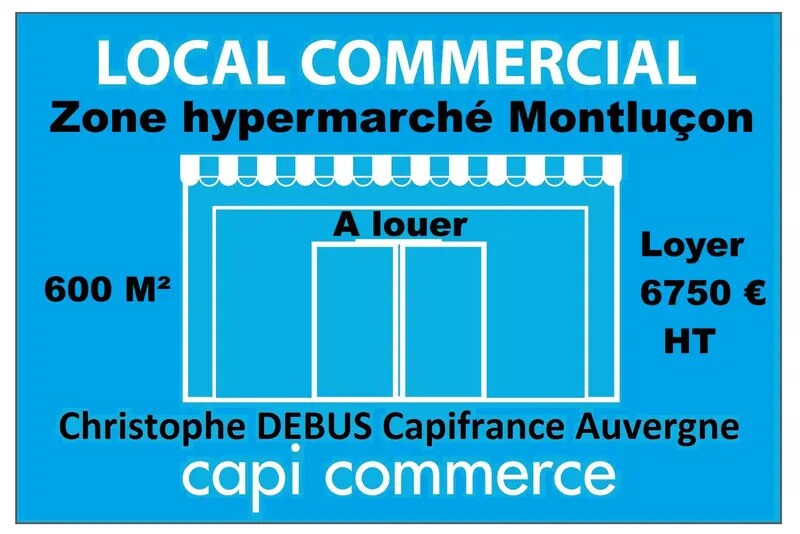 Retail in Montluçon for lease Building Photo- Image 1 of 2