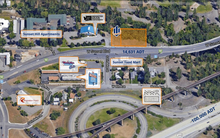 2620 & 2630 W Sunset Boulevard, Spokane, WA à vendre - Photo du bâtiment - Image 3 de 3