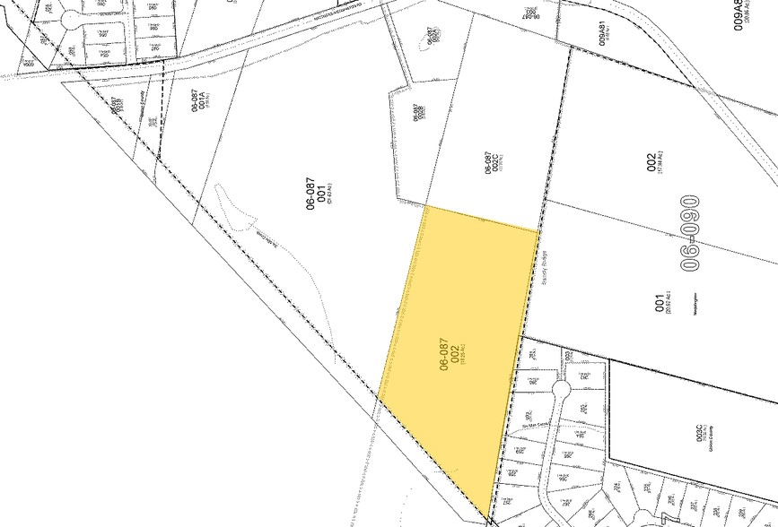 Matthews Weddington Rd, Stallings, NC for sale - Plat Map - Image 1 of 2