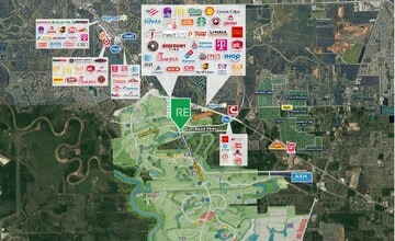 00 Sienna Pky, Missouri City, TX - Aerial  map view