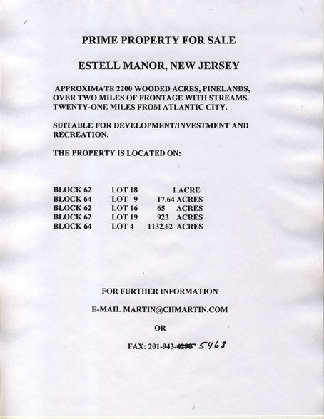 Cape May Ave, Estell Manor, NJ for sale - Other - Image 2 of 2