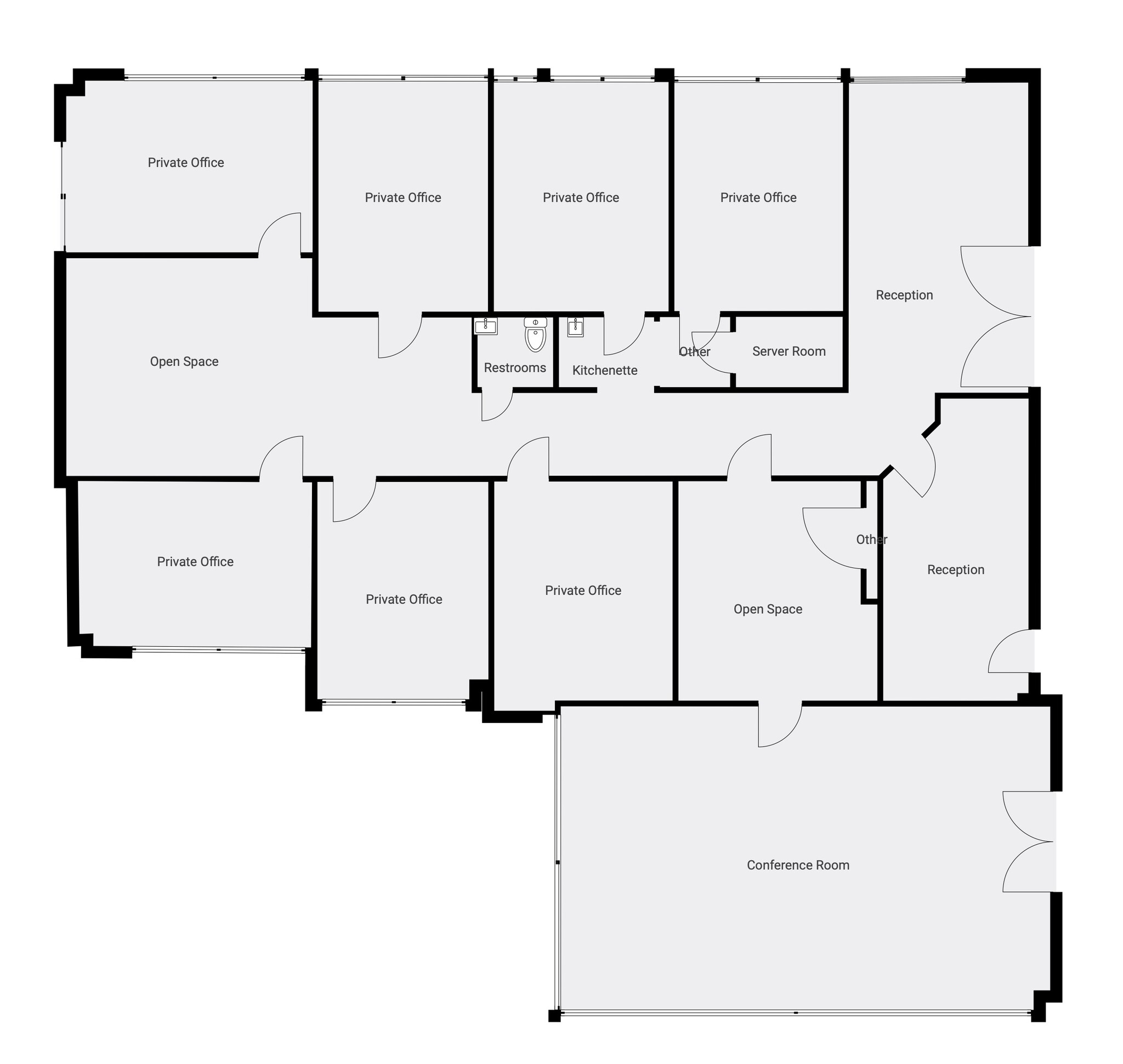 1733 Briarcrest Dr, Bryan, TX for lease Floor Plan- Image 1 of 1