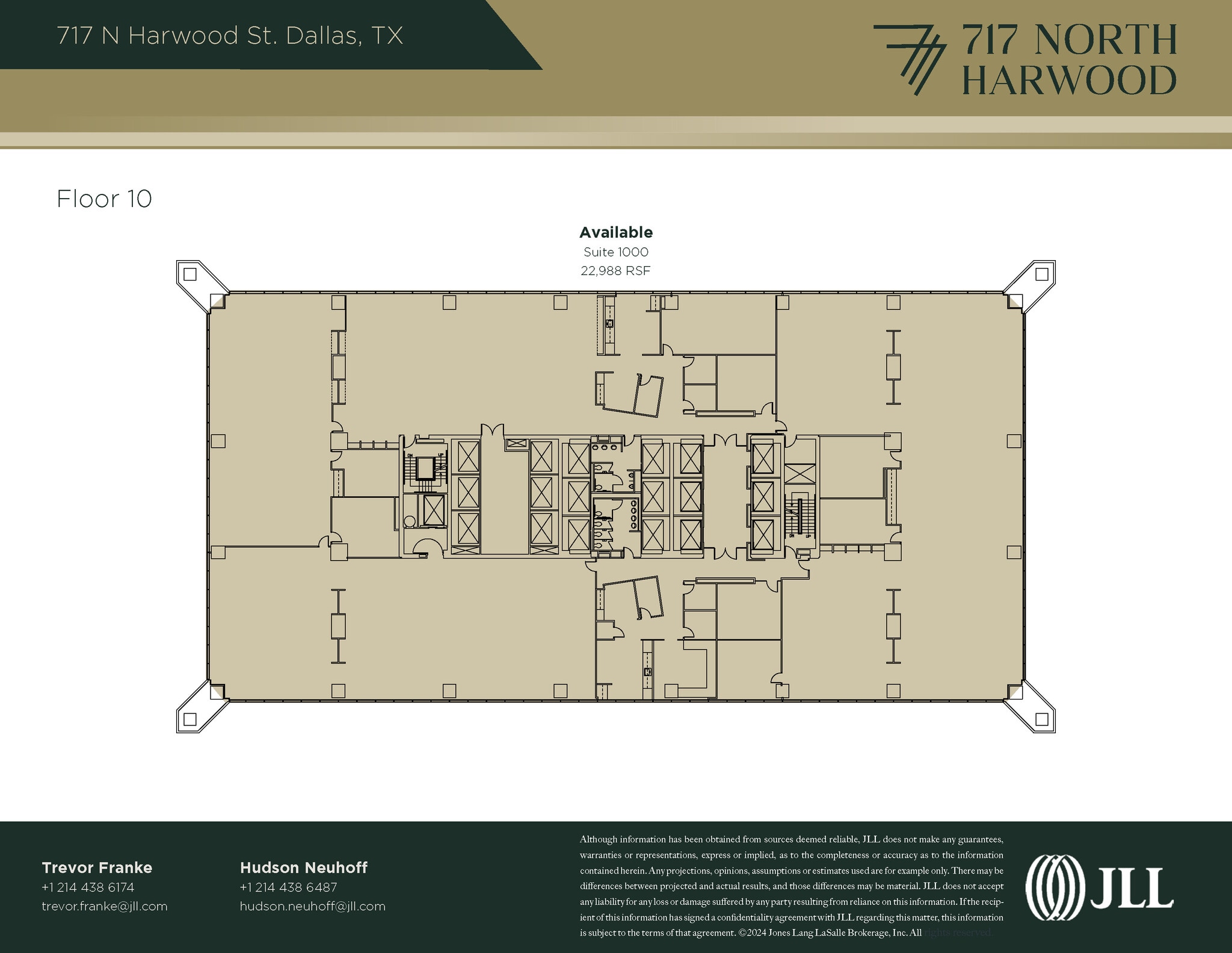 717 N Harwood St, Dallas, TX for lease Floor Plan- Image 1 of 1