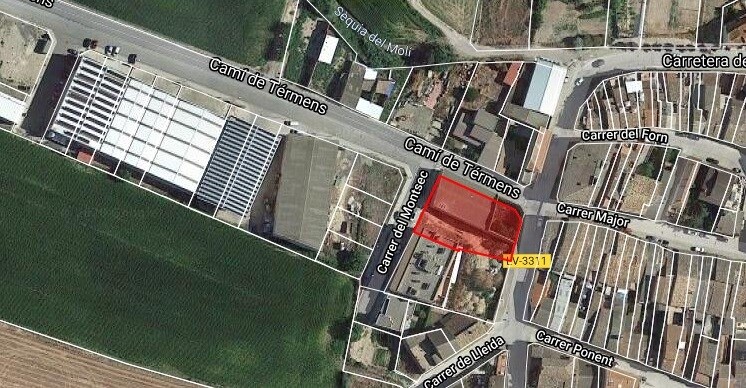 Industriel dans Bellvís, Lérida à vendre Plan cadastral- Image 1 de 3