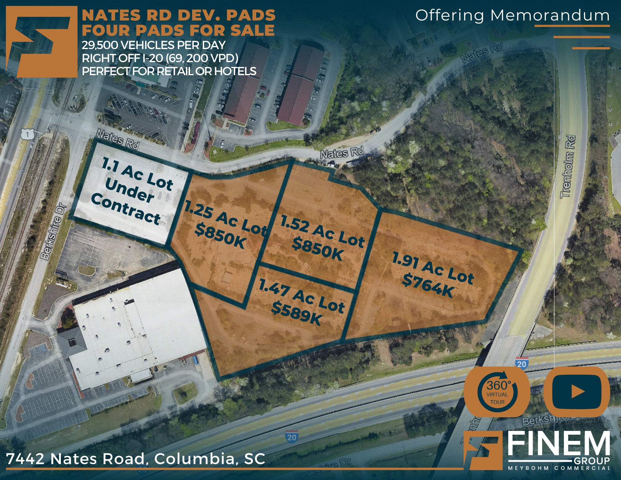7442 Nates Rd, Columbia, SC for sale Primary Photo- Image 1 of 16