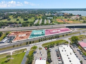 4809 N Orange Blossom Trl, Orlando, FL - Aérien Vue de la carte