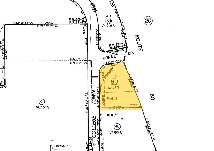 7750 College Town Dr, Sacramento, CA à louer - Plan cadastral - Image 3 de 25